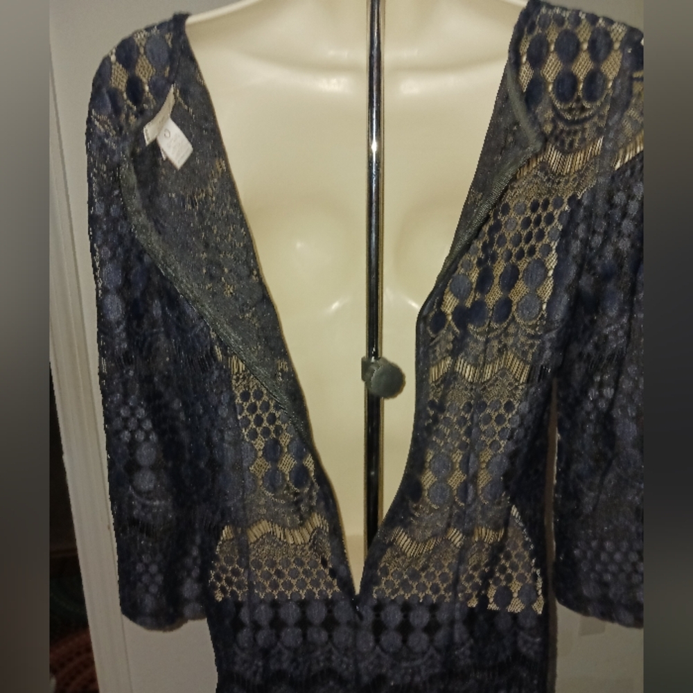 Chico's Black Lace Garment - Picture 5 of 5